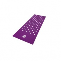 Тренировочный коврик (фитнес-мат) Reebok Белые Пятна, 7 мм, пурпурный RAMT-12235PL